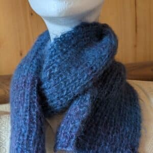 Echarpe bleue enfant